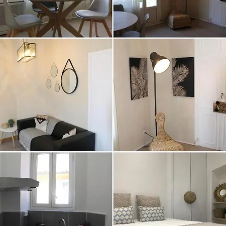アパート L'escale Duplex, Vue Chateau, Centre Village カシ
